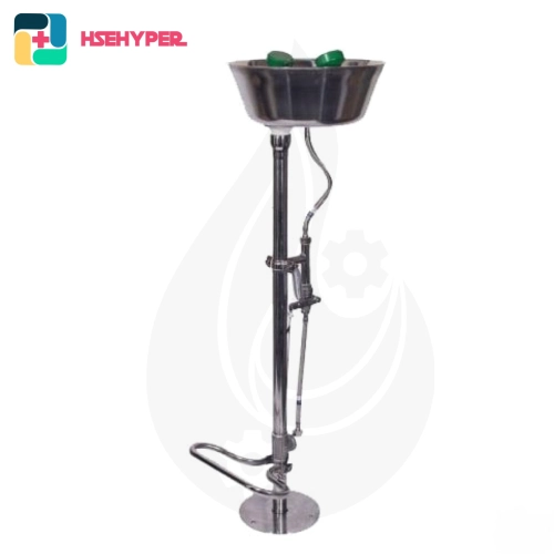 چشم شوی اضطراری پایه دار استیل مدل 450 PSS